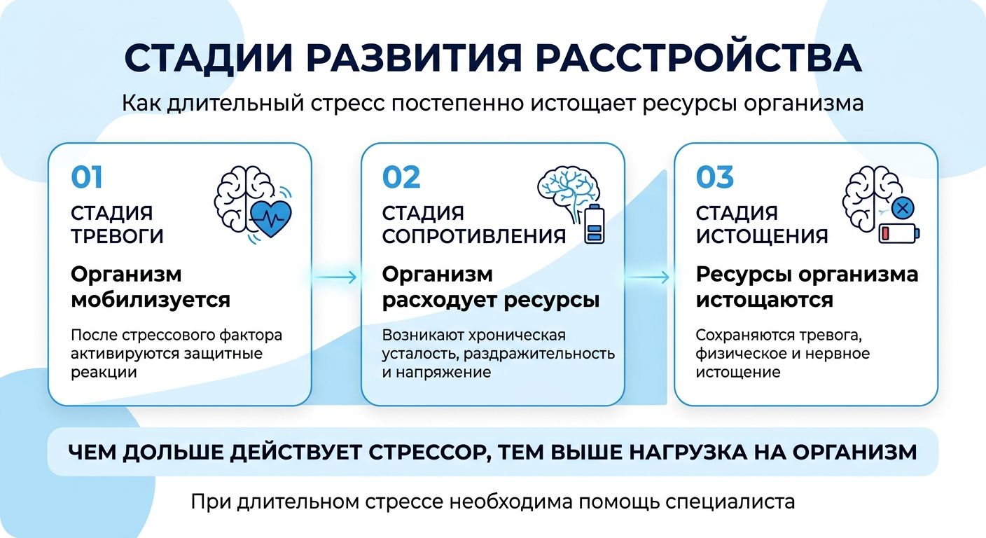 Лечение стресса в Свирске инфографика
